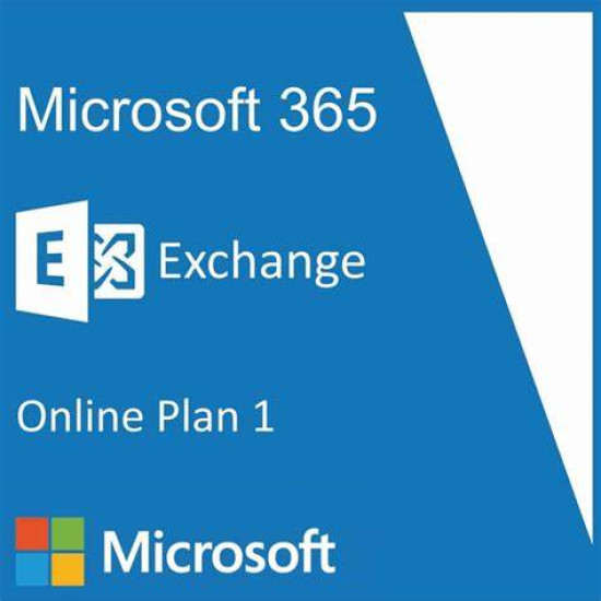 Microsoft Exchange Online (Plan 1) 1 user 1 year