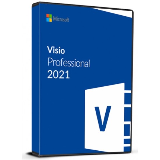 Microsoft Visio Professional 2021 | Скачиваемая цифровая версия ESD (D87-07606)