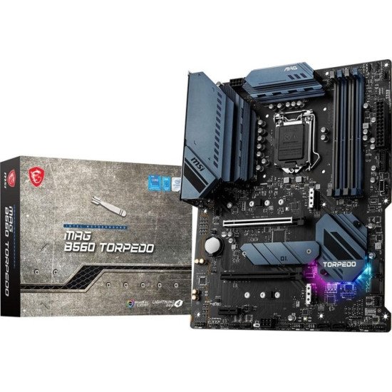 MSI Материнская плата MAG B560 TORPEDO s1200 B560 2xDDR4 HDMI-DP ATX MSI Материнская плата MAG B560 TORPEDO s1200 B560 2xDDR4 HDMI-DP ATX