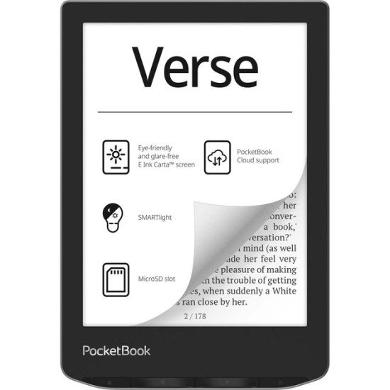 PocketBook E-book Reader 629 Verse Mist Grey