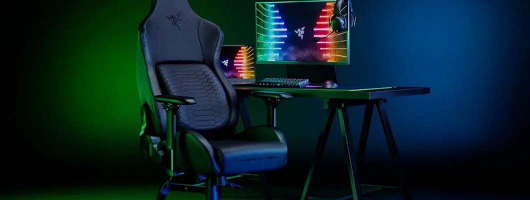 Почувствуйте максимальный комфорт и контроль во время игры с геймерским креслом Razer Iskur