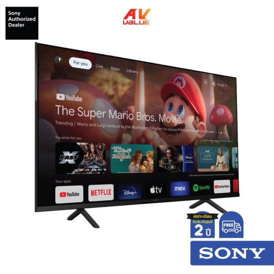 Телевизор Sony K-43S30 43-inch, LED LCD, 4K UHD, 50 Hz, Google TV