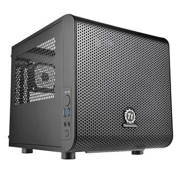 Компьютерный мини корпус Thermaltake Core V1 CA-1B8-00S1WN-00 Черный