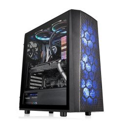 Компьютерный Mid Tower корпус Thermaltake Versa J24 Tempered Glass RGB Edition CA-1L7-00M1WN-01