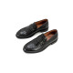 Iskender Men's Formal Leather Shoes 0107 Black