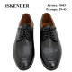 Iskender Men's Formal Leather Shoes 0403 black