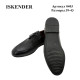 Iskender Men's Formal Leather Shoes 0403 black