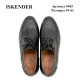 Iskender Men's Formal Leather Shoes 0403 black