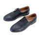 Iskender Men's Formal Leather Shoes 0403 Dark blue