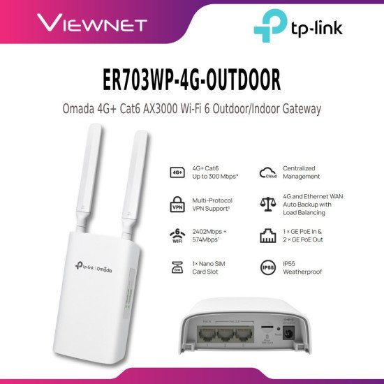 TP-Link ER703WP-4G-Outdoor VPN-маршрутизатор