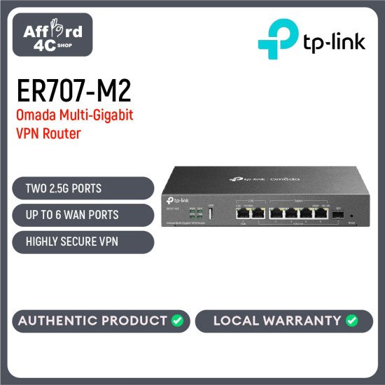 TP-Link ER707-M2 VPN-маршрутизатор