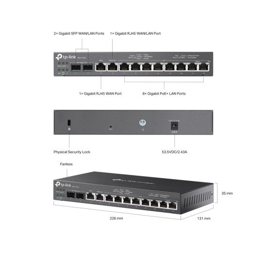 TP-Link ER7212PC VPN-маршрутизатор