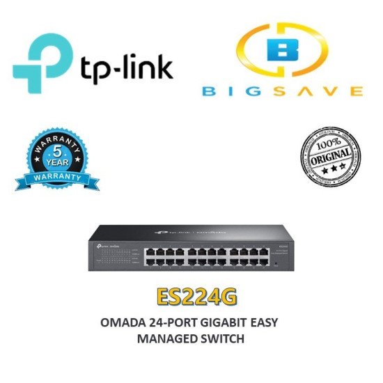 TP-Link ES224G сетевой коммутатор
