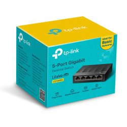 TP-Link LS1005G 5-портовый гигабитный настольный коммутатор 10/100 Мбит/с