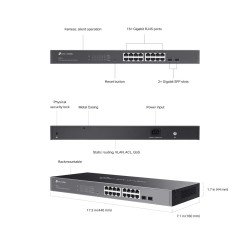 TP-Link SG2218 сетевой коммутатор