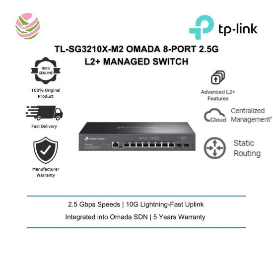 TP-Link SG3210X-M2 сетевой коммутатор