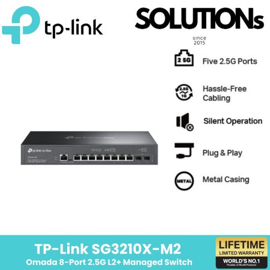 TP-Link SG3210X-M2 сетевой коммутатор