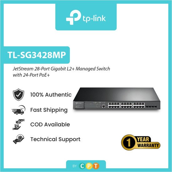 TP-Link SG3428MP сетевой PoE-коммутатор