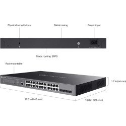 TP-Link SG3428XMPP сетевой PoE-коммутатор
