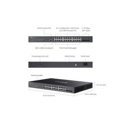 TP-Link SG3428XPP-M2 сетевой PoE-коммутатор