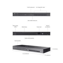 TP-Link SX3008F сетевой коммутатор
