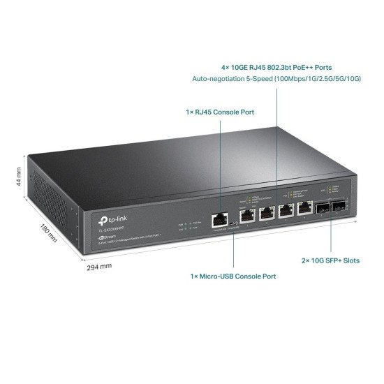 TP-Link SX3206HPP сетевой PoE-коммутатор