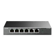 TP-Link TL-SF1006P 6-портовый настольный коммутатор 10/100 Мбит/с с 4 портами PoE+