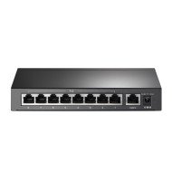 TP-Link TL-SF1009P 9-портовый настольный коммутатор 10/100 Мбит/с с 8-портами PoE+ TP-Link TL-SF1009P 9-портовый настольный коммутатор 10/100 Мбит/с с 8-портами PoE+