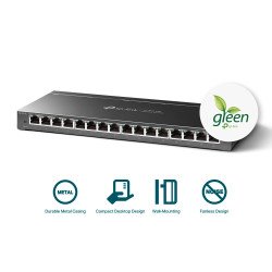 TP-Link TL-SG116E Easy Smart 16-портовый гигабитный коммутатор