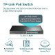 TP-Link TL-SL1218MP сетевой PoE-коммутатор