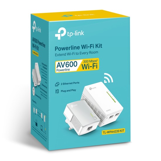 TP-Link TL-WPA4220 KIT AV600 Комплект Wi‑Fi Powerline‑адаптеров
