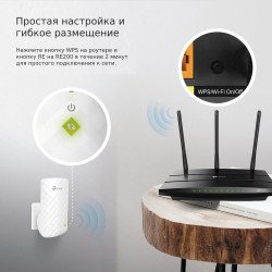 TP-Link RE200 Усилитель Wi-Fi Сигнала с Lan портом