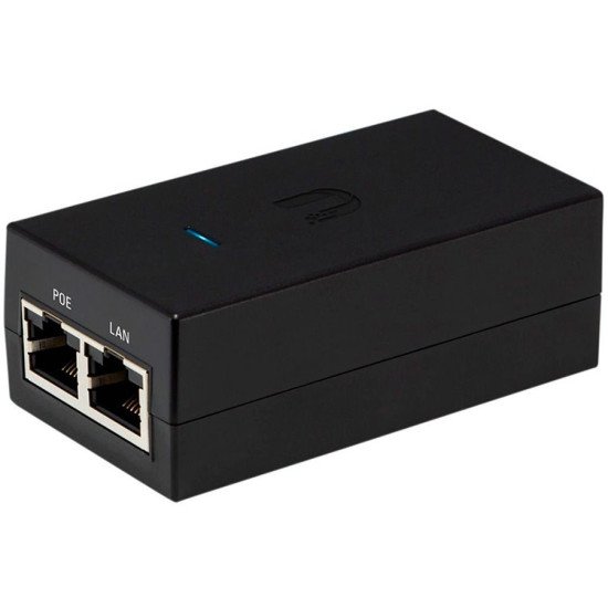 Ubiquiti POE-24-12W-G_EU PoE Injector, 24VDC, 12W, Gigabit