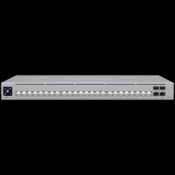 Ubiquiti USW-PRO-HD-24-EU Layer 3 Etherlighting switch USW-PRO-HD-24-EU, (22) 2.5 GbE, (2) 10 GbE ports, (4) 10G SFP+ ports. DC power backup ready