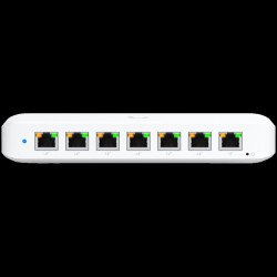 Ubiquiti USW-ULTRA-210W-EU compact, Layer 2, 8-port GbE PoE switch with versatile mounting options, 7x GbE PoE+ output ports, Ubiquiti USW-ULTRA-210W-EU compact, Layer 2, 8-port GbE PoE switch with versatile mounting options, 7x GbE PoE+ output ports,