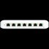 Ubiquiti USW-ULTRA-210W-EU compact, Layer 2, 8-port GbE PoE switch with versatile mounting options, 7x GbE PoE+ output ports,