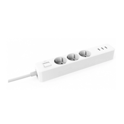 Удлинитель Xiaomi Mi Power Strip (3 розетки+3 USB, белый)