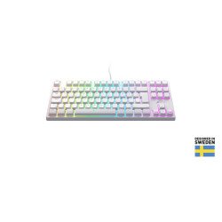 Xtrfy Клавиатура игровая K4 TKL RGB Kailh Red RU White