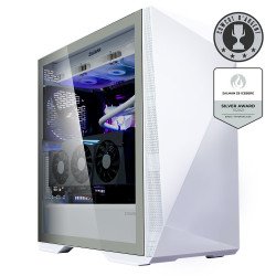 Zalman Компьютерный Корпус Z9 Iceberg Mid Tower E-ATX 2x140мм стекло белый