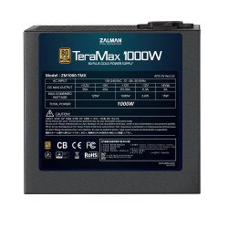 Компьютерный блок питания Zalman TeraMax ZM1000-TMX 1000W 100-240VAC 90% 80+ Gold Компьютерный блок питания Zalman TeraMax ZM1000-TMX 1000W 100-240VAC 90% 80+ Gold