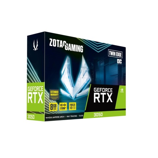 Видеокарта ZOTAC RTX3050 8GB GDDR6 Gaming Twin Edge OC