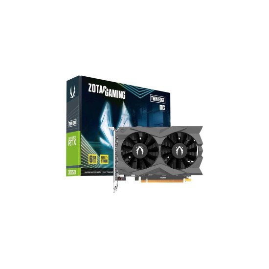 Видеокарта ZOTAC GeForce RTX 3050 6GB GDDDR6 Twin Edge OC