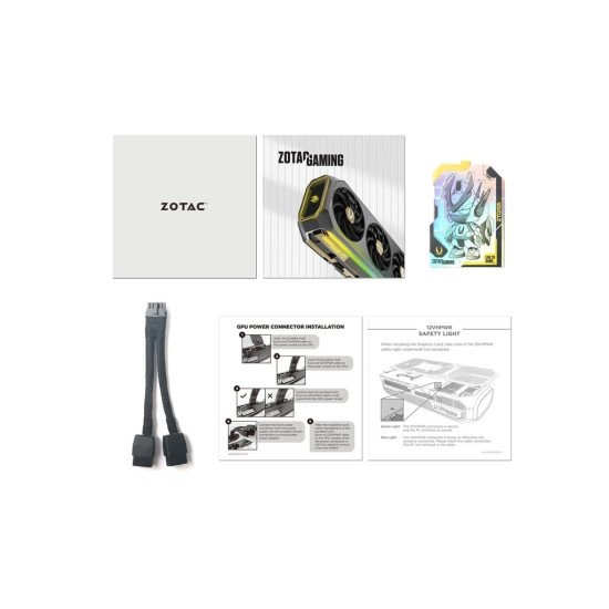 Видеокарта ZOTAC GeForce RTX 5070 12GB GDDR7 Twin Edge OC White Edition білий
