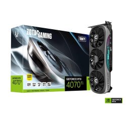 Видеокарта ZOTAC GeForce RTX 4070 Ti 12 ГБ GDDR6X Trinity